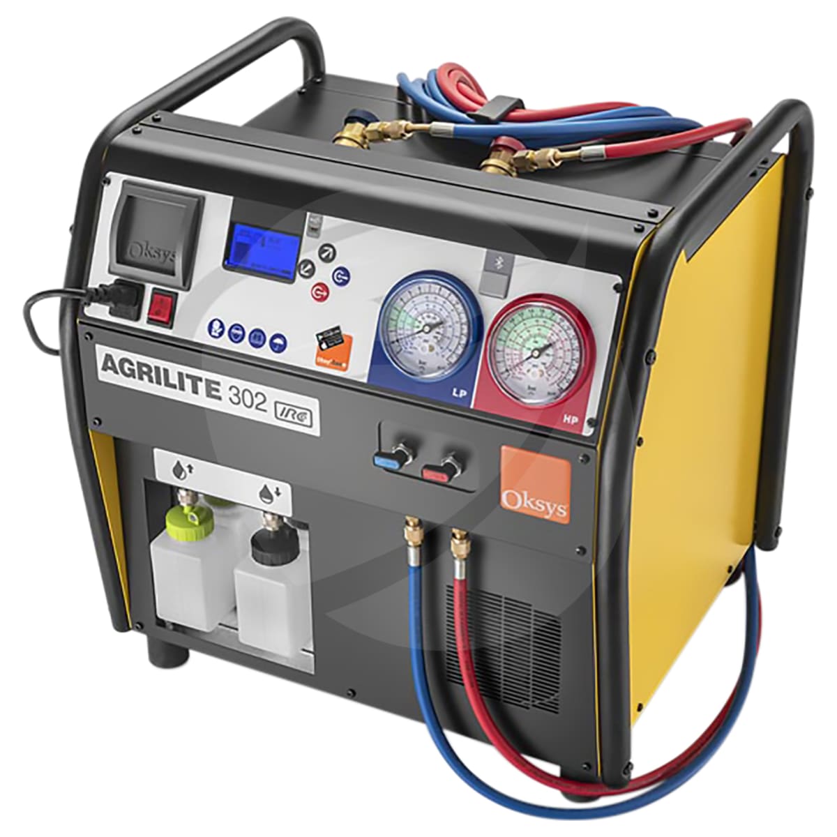 4IN1 STATION, AGRILITE, R134A, VACUUMCHARGERECOVERRECYCLE, HEAVY DUTY & DYE INJECTION